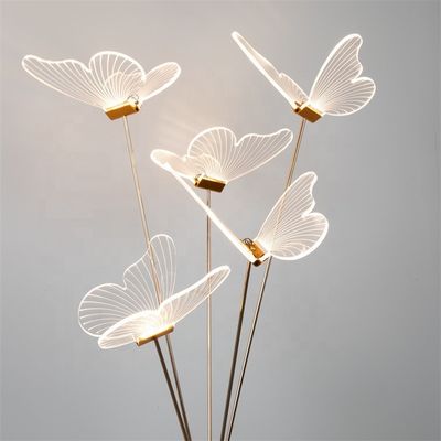 Romantic Wedding Lights Decoration 5 Head Butterfly LED Wedding Walkway Lights