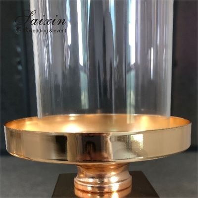 Factory Wholesale Wedding Table Decoration Metal Wedding 3 Pcs Gold Candle Holder Stand