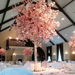 Romantic Wedding Decoration Table Artifical Tree  Tall Centerpiece Stand Artificial Wedding Sakura Tree