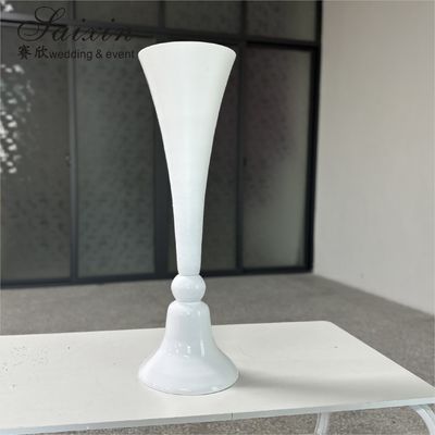 Wedding White Flower Vase Decoration Glass Crystal Table Centerpiece Tall Stand 80cm 100cm