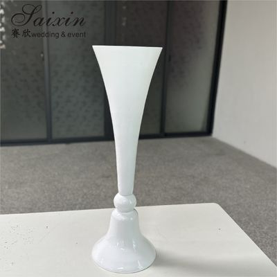 Wedding White Flower Vase Decoration Glass Crystal Table Centerpiece Tall Stand 80cm 100cm