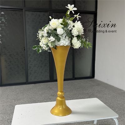 Wedding White Flower Vase Decoration Glass Crystal Table Centerpiece Tall Stand 80cm 100cm