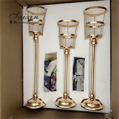 Crystal Votive Tealight Candle Holder Candlestick Wedding Home Table Decor