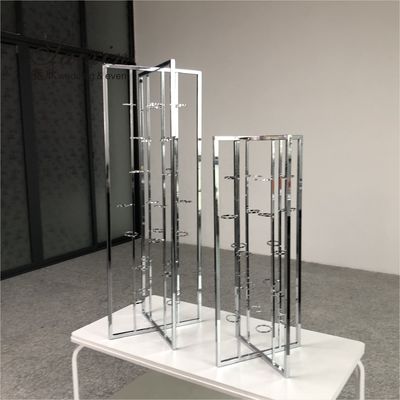 ZT-502S  hot sale silver metal candle stand  for wedding tent centerpiece flower decor