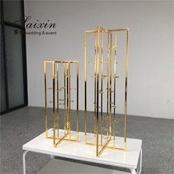 ZT-502S  hot sale silver metal candle stand  for wedding tent centerpiece flower decor