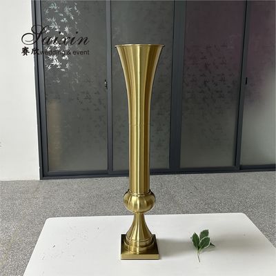 Tall Gold Vases For Wedding Centerpieces Decor 98CM