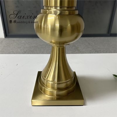 Tall Gold Vases For Wedding Centerpieces Decor 98CM