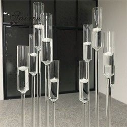 9 Candle 5 Candle 3 Candle Crystal Candle Holder For Floating Candle 130CMx35cm