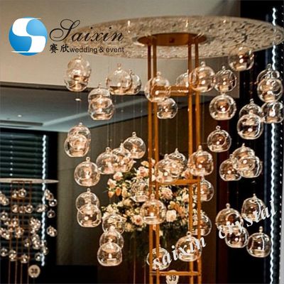 New Design Gorgeous Tables clear acrylic laser cut rectangle pedestal candle stands