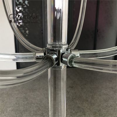 13 Arms Tall Glass Crystal Candle Holder Candlestick Wedding Table Decorations 160cmx68cm