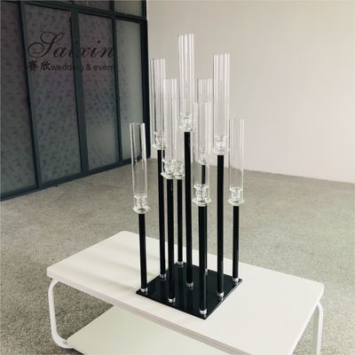 9 Arm Table Crystal Candelabra Wedding Centerpieces For Sale  Large 120cmx35cm