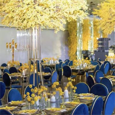 ZT-524  Luxury large decorative metal  table trees for weddings table centerpieces