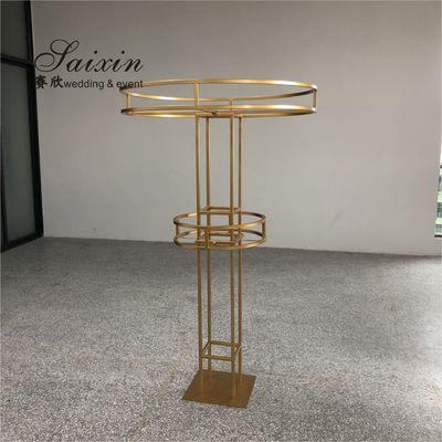 1.5m Tall Large Double Round Flower Pot Stand Arrange Furniture 150cm