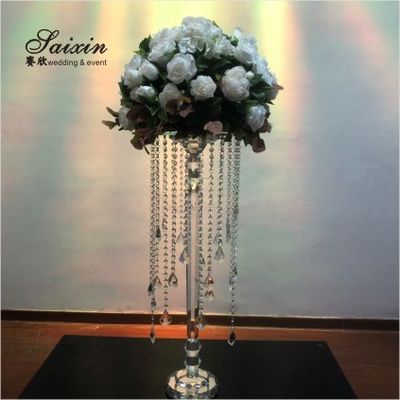 ZT-542  Luxury Crystal Flower Stand Centerpiece For Wedding Decor