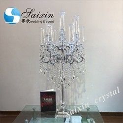 13 Arms Flower Gold Metal Candelabra Wedding 130CMx68cm