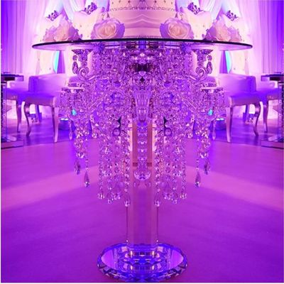 Event Decoration Crystal Cake Table Beautiful Wedding Cake Table Decor