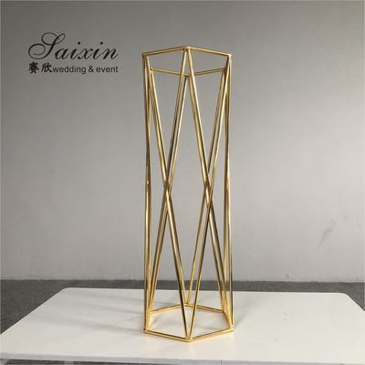 Factory Price Metal Plant Stand Gold Flower Pot Stands For Wedding Centerpieces
