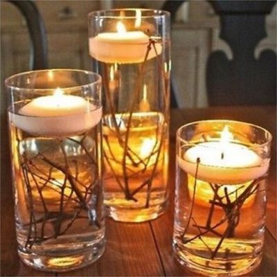 Wholesale cheap wedding decoration different height glass cylinder vase