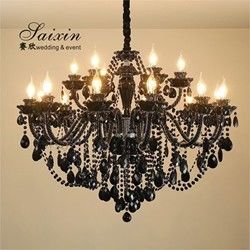 12 Light Crystal Chandelier Bedroom Lighting Event Ceiling Decor Larger Shade Hotel 20 Inch