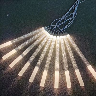 String Tube Pendant Crystal Chandelier Light For Living Room Dining Event Stage 60CM