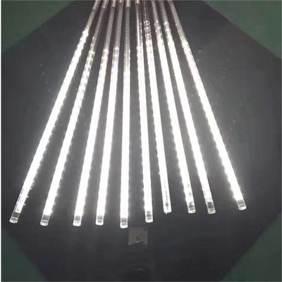 String Tube Pendant Crystal Chandelier Light For Living Room Dining Event Stage 60CM