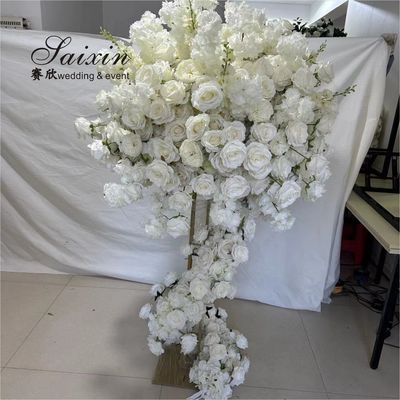 Artificial Wedding Arch Flowers Fake Floral Arch Decoration Supplies
