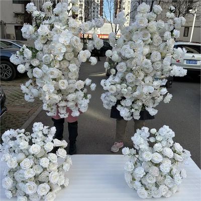 High Quality Artificial Flower For Wedding Backdrop Custom Color Size Wedding Decoration Large Artificial Flower