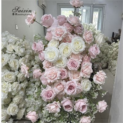 High Quality Artificial Flower For Wedding Backdrop Custom Color Size Wedding Decoration Large Artificial Flower