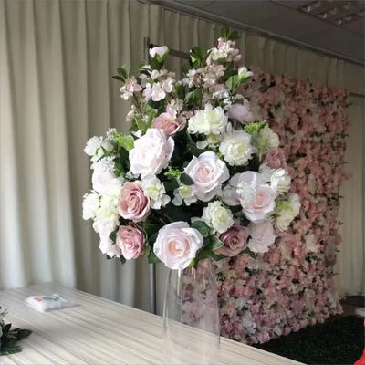 High Quality Wedding Artificial Flower Ball Custom Size Fit Table Centerpiece White Wedding Artificial Flower