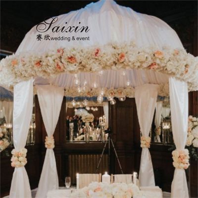 Wedding Mandap Backdrop Pipe Support Hang Drap Frame Adjust Aluminum Wedding Backdrop Pipe Stand