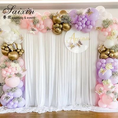 Wedding Mandap Backdrop Pipe Support Hang Drap Frame Adjust Aluminum Wedding Backdrop Pipe Stand