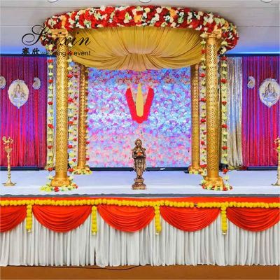 SX-387 Best selling round ceiling drapery ceiling drapes curtain walls for wedding background