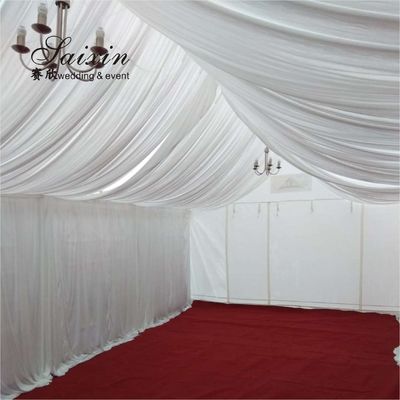 SX-387 Best selling round ceiling drapery ceiling drapes curtain walls for wedding background