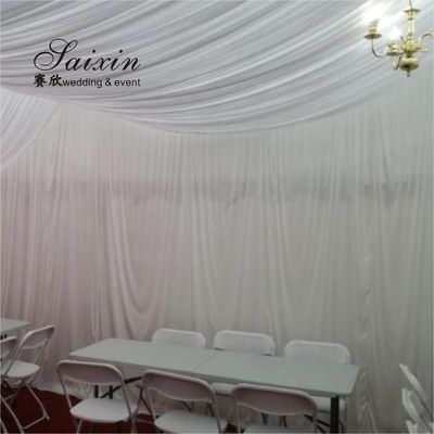 SX-387 Best selling round ceiling drapery ceiling drapes curtain walls for wedding background