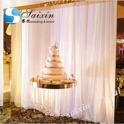 Wedding event decoration  gold mirror acrylic arch for  backdrop