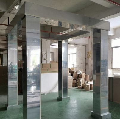 ZT-220H-2 mirror pillars chuppah decoraiton stage wedding