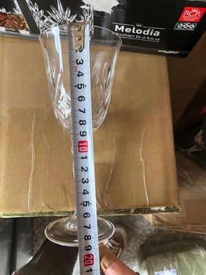 Crystal Wineglass Luxury Wedding Table Decoration Clear Glass Crystal Wedding Cup Red Wine Glass