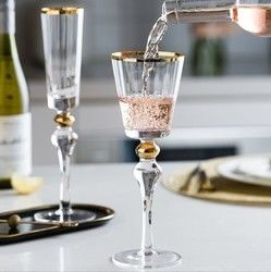 Glass Wine Goblet Champagne Glasses Party Wedding Glassware