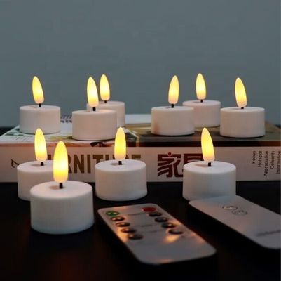 Small Tealight Candle Wedding Centerpieces LED Electronic Wedding Candles