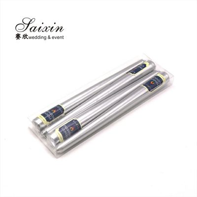 ZT-C012 High Quality Non Drip Taper Candle Handmade Custom Long Stick Flameless Pillar Candle For Party