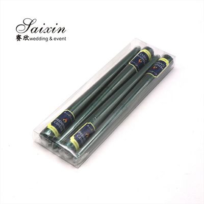 ZT-C012 High Quality Non Drip Taper Candle Handmade Custom Long Stick Flameless Pillar Candle For Party