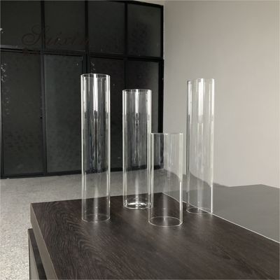 Hot sale  wedding  decoration real wax flicke moving flame LED pillar candle with glass cups