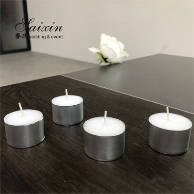 Wholesale Decoration Wedding Event Cheap Aluminium Cup 8 Hours Tealight Candle For Party