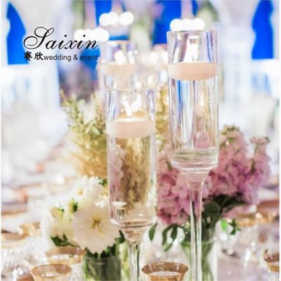 3 Inches Real Wax Water Activated Floating Candle Centerpieces