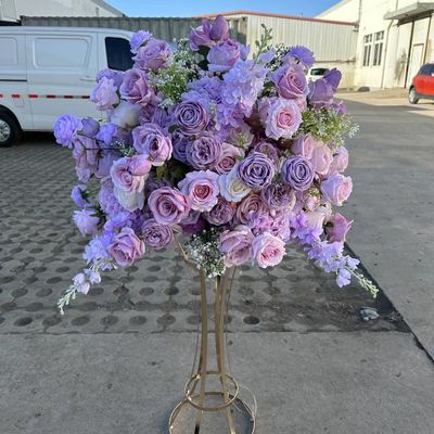 Customize colour flower ball arrangement for wedding centerpieces