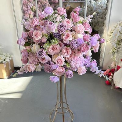 Customize colour flower ball arrangement for wedding centerpieces