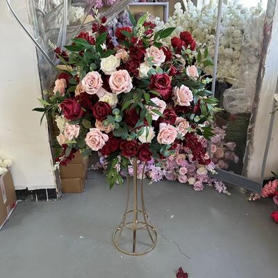 Customize colour flower ball arrangement for wedding centerpieces