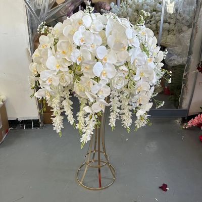 Customize colour flower ball arrangement for wedding centerpieces