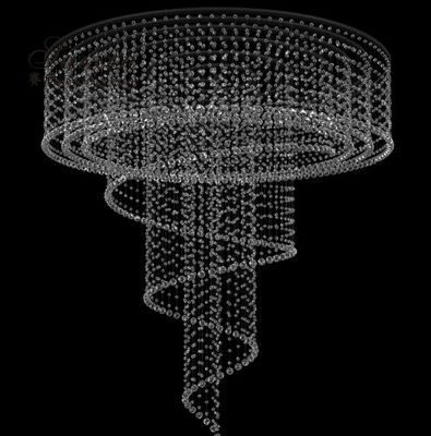 Glass Crystal Bead Curtains Ceiling Hanging With Crystal Ball