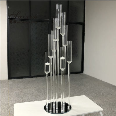 35cm Heavy 9 Arm Crystal Chandelier In Crystal Base